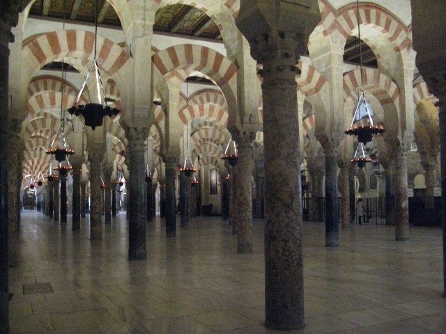 La Mezquita, Cordoba, med de 1000 søjler